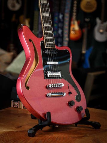 Dangelico Premier Bedford SH Oxblood Pre-Owned, Ophalen of Verzenden, Gebruikt