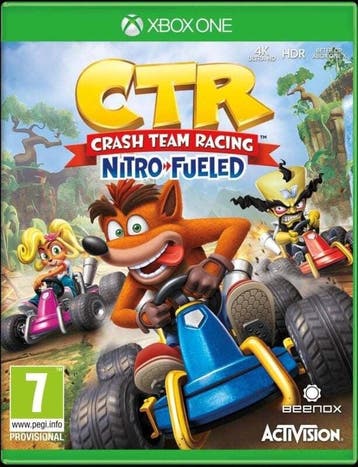 Crash Team Racing Nitro Fueled (Xbox One Games), Spelcomputers en Games, Games | Xbox One, Ophalen of Verzenden, Zo goed als nieuw