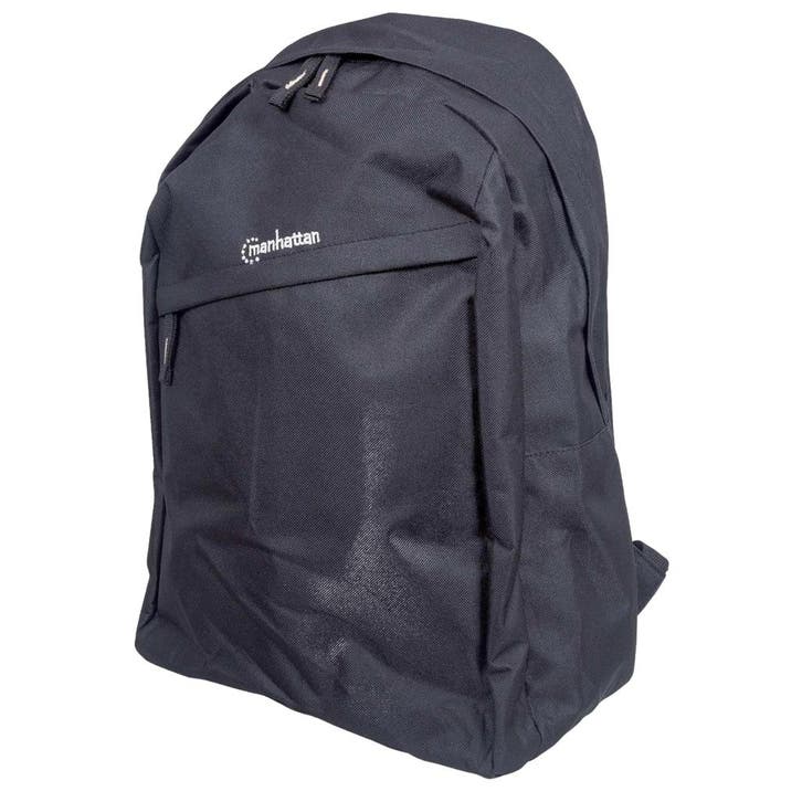 Manhattan Laptop Rugzak – Zwart, Computers en Software, Laptoptassen, Nieuw, Ophalen of Verzenden