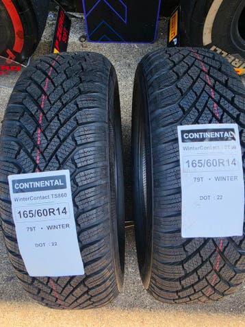 165/60r14 79T Continental 2 Nieuwe Winterbanden, Auto-onderdelen, Banden en Velgen, Ophalen, 14 inch, Nieuw, Winterbanden