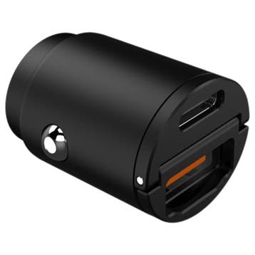 Celly CC Mini Autolader 1x USB-A + 1x USB-C 30W, Verzenden, Nieuw