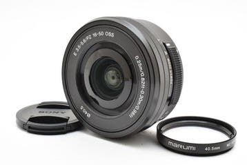 Sony PZ 16-50mm F3.5-5.6 OSS Black (SELP1650) Cameralens, Nieuw