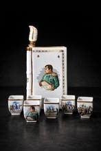 Limoges « Napoléon » - Drinkset (7) - Karaf- en glazenset -