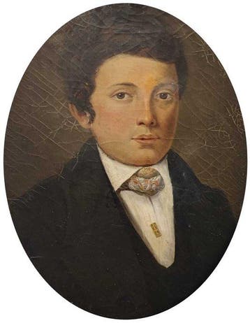 Europese school (XIX) - Retrato de joven noble