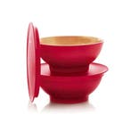 Tupperware 2 Allegra Kommen 275 ml Rood Goud, Ophalen of Verzenden, Nieuw