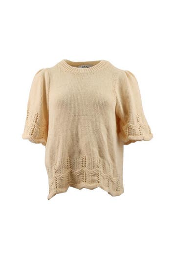 Munthe Trui in maat 38 Beige, Kleding | Dames, Munthe, Verzenden, Zo goed als nieuw, Beige