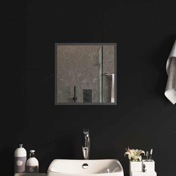 vidaXL LED Badkamer Spiegel Transparant 40 x 40 cm gehard, Huis en Inrichting, Verzenden, Nieuw