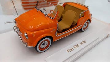 Norev 1:18 - Modelauto - Fiat 500 Jolly 1965 - (cod.A20), Nieuw
