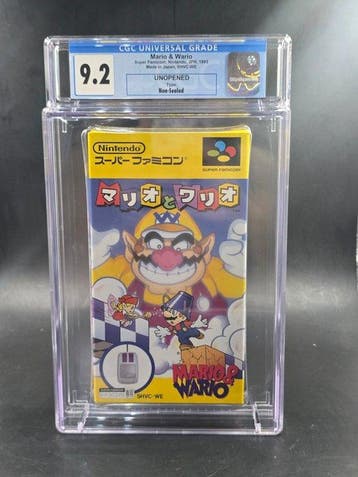 Nintendo - Famicom - Mario & Wario Super JPN Made in Japan, Nieuw