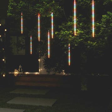 vidaXL Meteoorlichten 8 st 288 LEDs binnen/buiten 50 cm, Verzenden, Nieuw, Kunststof