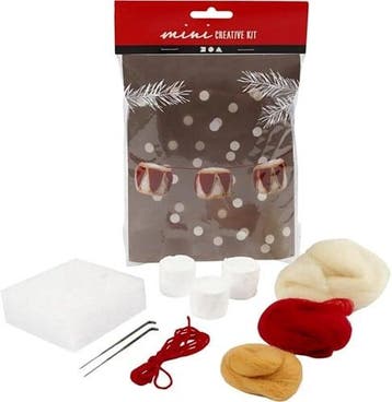 DIYkit Pakket Hobbyset Trommels 33 mm Creme antique Rood, Ophalen of Verzenden, Nieuw