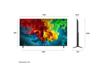 Lg - MINI-LED 70-79 Ultra HD 4K TV - 75 inch, Audio, Tv en Foto, Verzenden, Nieuw, 100 cm of meer, 4k (UHD)