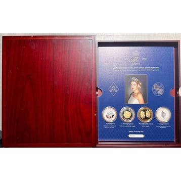 Nederland. 2016. Four-medal Prestige Set – Queen Máxima, 15
