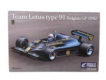 Team Lotus Type 91 Belgian GP 1982, Hobby en Vrije tijd, Modelbouw | Auto's en Voertuigen, Verzenden, Nieuw