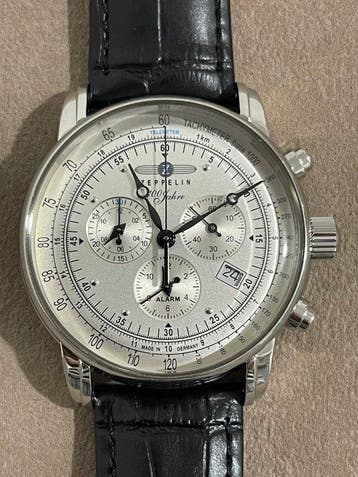 Zeppelin - 100 Jahre - Zonder minimumprijs - 76801, Sieraden, Tassen en Uiterlijk, Horloges | Heren, Nieuw