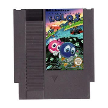 NES Adventures of Lolo 3 (Losse cassette), Verzenden, Zo goed als nieuw
