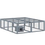 Houten Konijnenhok Met 2 Deuren En Schuilplaats Voor 2-4 Dwe, Verzenden, Nieuw