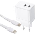 Next-Gen Dubbele USB C Snellader + USB-C Kabel - 1 Meter, Ophalen of Verzenden, Nieuw