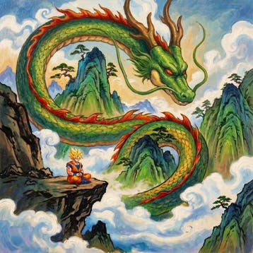 MEDSAN - Son Goku & Shenron : The Eternal Wish () -