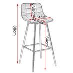 24goodz Barkruk Set van 4 - Comfortabel en Ergonomisch - Sta, Huis en Inrichting, Barkrukken, Verzenden, Nieuw