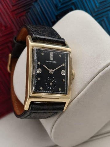 Longines Art Deco Tank - Zonder minimumprijs - Heren -