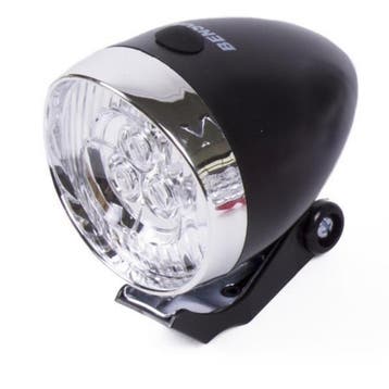 Benson Fietskoplamp - 2 LEDs - Inclusief batterijen - Zw..., Ophalen of Verzenden, Nieuw