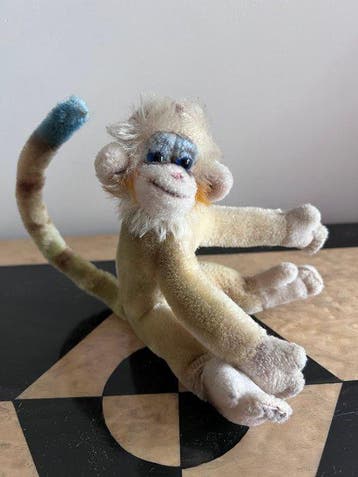 Steiff - Speelgoed Bonte aap ‘Mungo’ - 1960-1970 - Duitsland, Antiek en Kunst