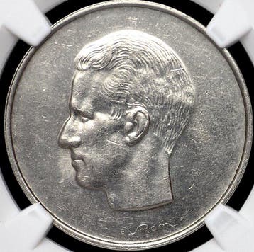 België. Boudewijn I. 10 Francs 1974 FR - Medal Alignment /, Postzegels en Munten, Munten | Nederland