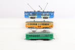 Merk niet bekend H0 - Modeltram (3) - Messing/witmetalen, Hobby en Vrije tijd, Modeltreinen | H0, Nieuw