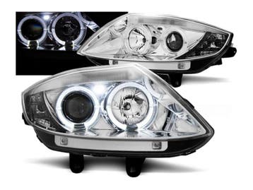 Angel Eyes koplampen Chrome geschikt voor BMW Z4 E85 E86, Verzenden, Nieuw, BMW