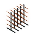 Aanbieding: Voordeelrij zware draagarmstelling dubbelzijdig