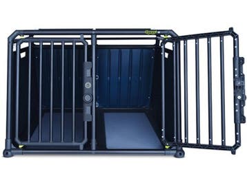 4Pets Autobench Pro Noir 22 - Autobenche voor 2 honden -, Verzenden, Nieuw