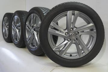 VW Polo 2G 16 inch velgen Goodyear Winterbanden Origineel, Gebruikt, Velg(en), 16 inch, Winterbanden
