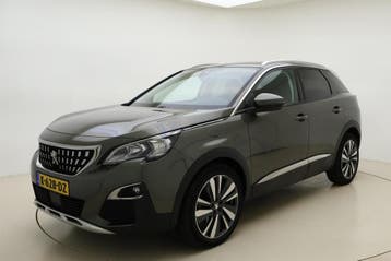 Zakelijke Lease |  Peugeot 3008 1.2 PureTech Blue Lease Prem, Gebruikt, Handgeschakeld, SUV of Terreinwagen, Zilver of Grijs