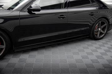 Side Skirts Diffusers Audi A8 D4, Verzenden, Nieuw