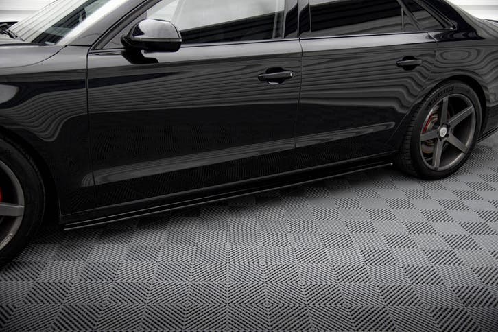 Side Skirts Diffusers Audi A8 D4, Auto-onderdelen, Carrosserie en Plaatwerk, Nieuw, Verzenden