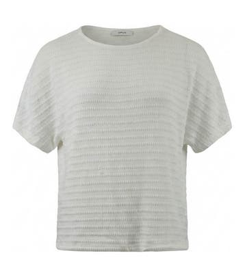 Opus T-shirt in maat 36 Wit, Opus, Verzenden, Zo goed als nieuw, Wit