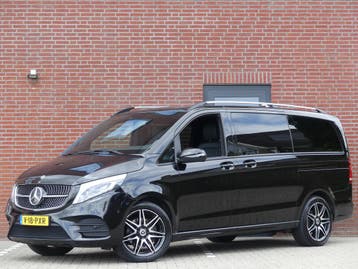 Mercedes-Benz V-Klasse 250d Lang Dubbel Cabine LED/Trekhaak/, Automaat, Gebruikt, Euro 6, Zwart