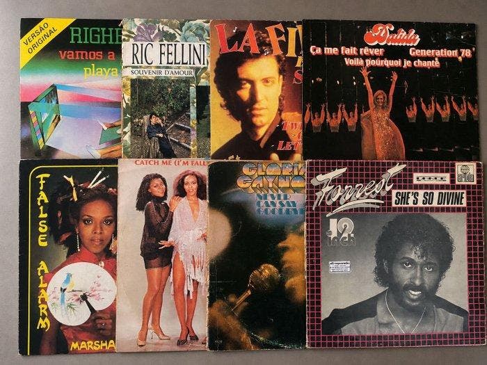 Various Artists in Disco - Diverse artiesten - 3 x albums +, Cd's en Dvd's, Vinyl Singles