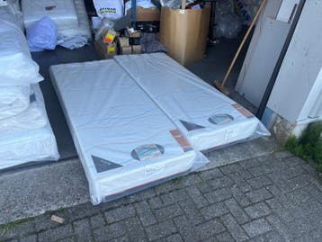 2x Matras Anna koudschuim/traagschuim hypride 80x200, Ann, Nieuw