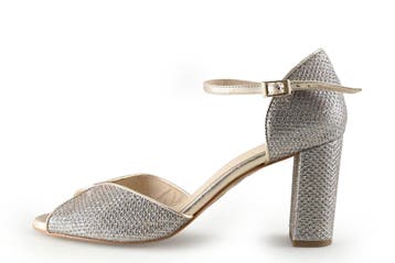 Manfield Sandalen in maat 41 Goud, Overige kleuren, Verzenden, Sandalen of Muiltjes, Zo goed als nieuw