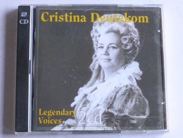 Cristina Deutekom - Legendary Voices (2 CD), Cd's en Dvd's, Verzenden, Zo goed als nieuw