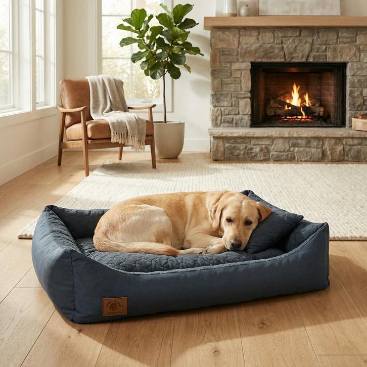 Kussen Hond Blauw | 120cm | Laatste Stuks!, Dieren en Toebehoren, Hondenmanden, Nieuw, Polyester, Ophalen of Verzenden