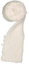 Kunstvel vachtje bontje Pluche Wit 10 cm rol 1,2 meter, Huis en Inrichting, Woonaccessoires | Kunstplanten en Kunstbloemen, Nieuw