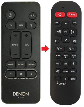 Denon RC-1230 afstandsbediening - Geschikt voor: DHT-S316, Verzenden, Nieuw