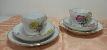 Meissen - Johann Joachim Kaendler - Koffie- en theeservies