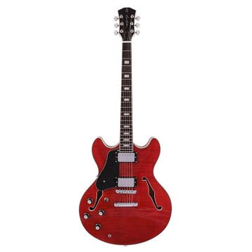 Sire H7L Linkshandige Semi-Hollow Elektrische Gitaar Red, Muziek en Instrumenten, Ophalen of Verzenden, Nieuw