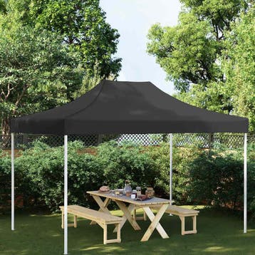vidaXL Partytentdak 270 g/m² 4,5x3 m zwart, Verzenden, Nieuw, Partytent