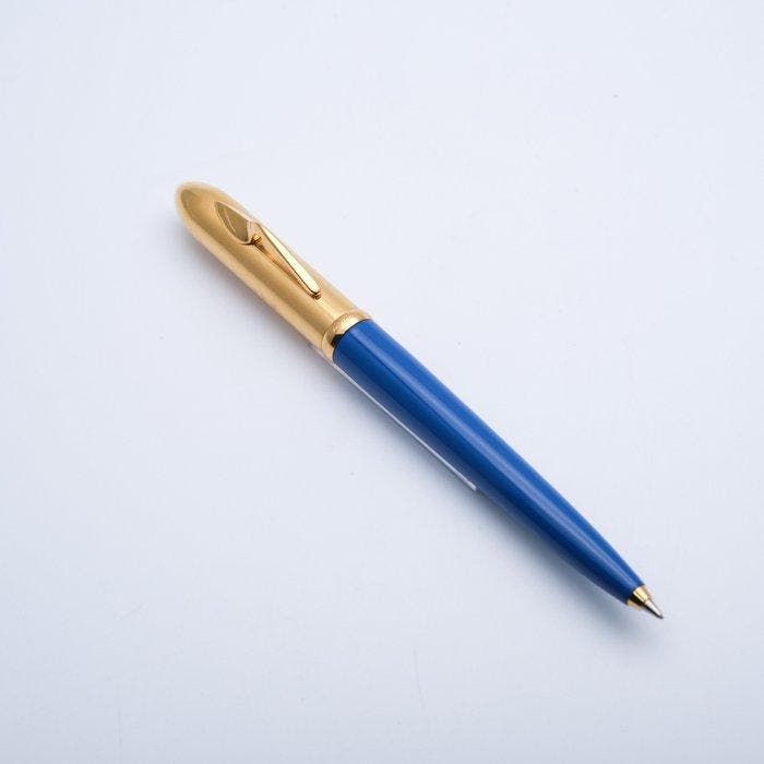 Montegrappa - Bugatti Blue/Gold Douè - Zonder minimumprijs -, Verzamelen, Pennenverzamelingen