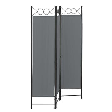 Tuinscherm Saragossa scheidingswand 171x120 cm donkergrijs, Tuin en Terras, Verzenden, Nieuw
